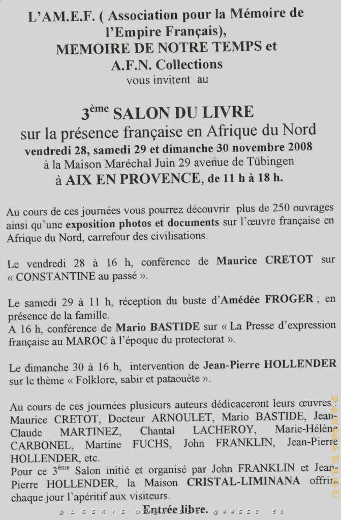SALON DU LIVRE DE L AMEF NOVEMBRE 2008.JPG
